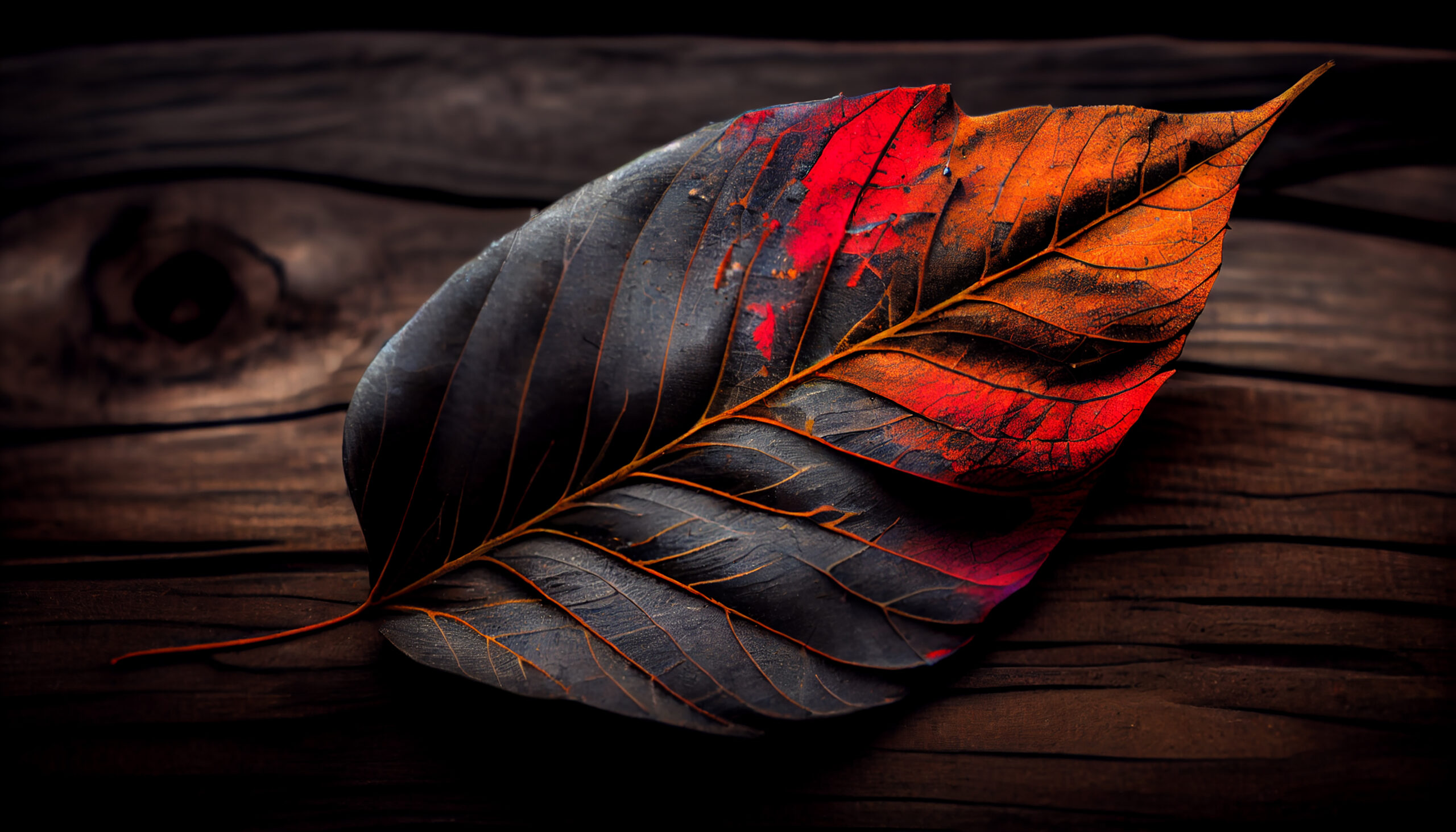 Autumn leaf background